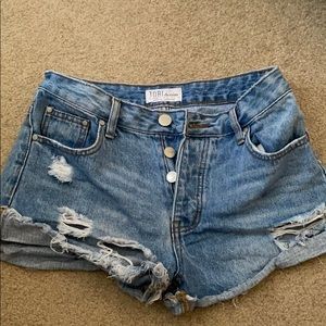 TOBI Jean shorts